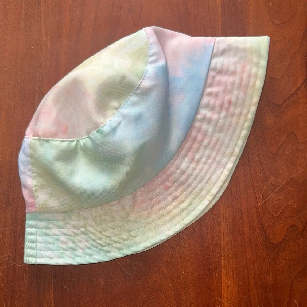 Source Unknown Pastel Tie-Dye Bucket Hat - Pink, Blue & Mint